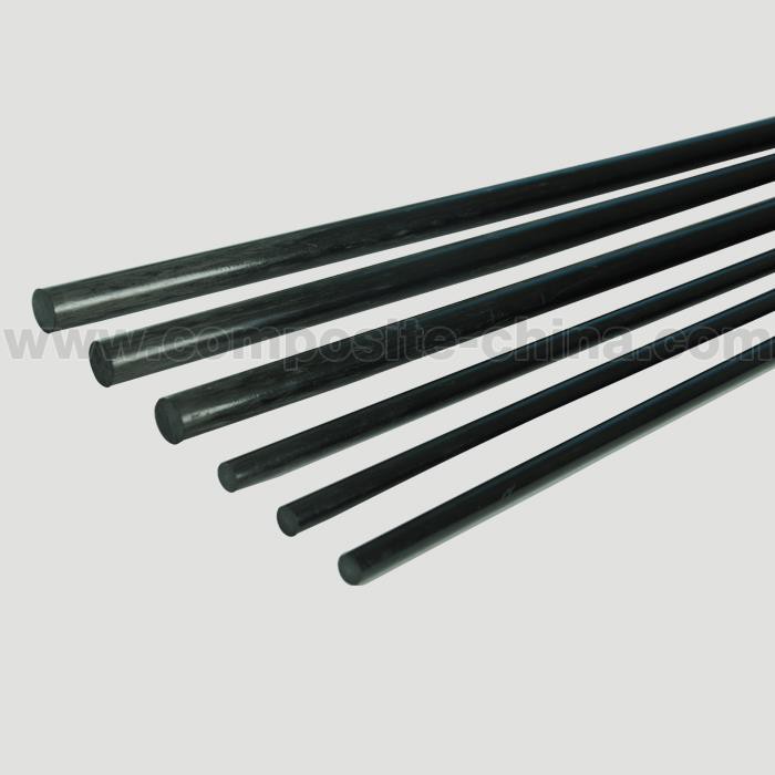 Ekstrudert Carbon Fiber Solid Rods
